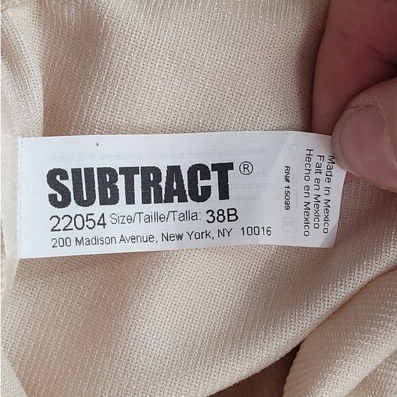 Subtract 22504 Suppression Support Underwire Slip Dress size 38B - Picture 4 of 12